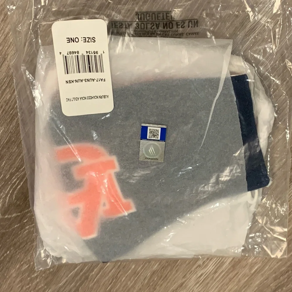 NFL AUBURN TIGERS FACE MASK SET
